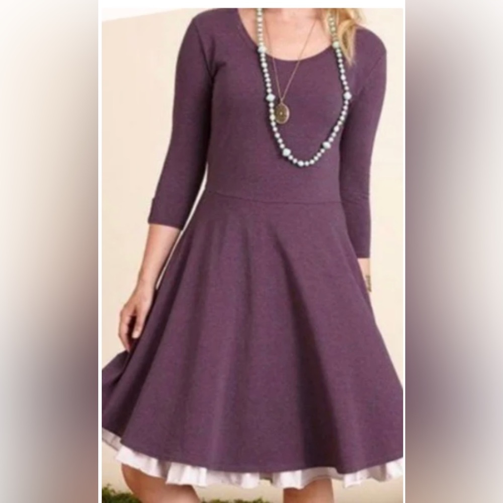 Matilda Jane Lavender Queen of Hearts Dress